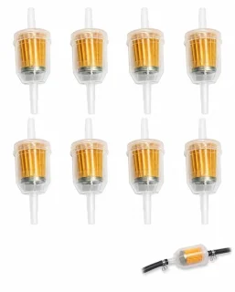 Set van 8 universele brandstoffilters