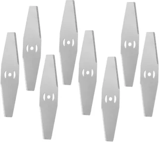 Set van 8 vervangende grasmaaiermessen 15 cm