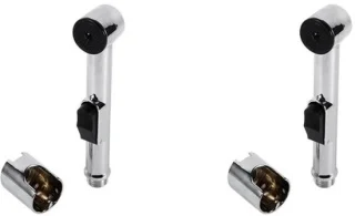 Shattaf, douchekop en toiletbidet, 2 stuks