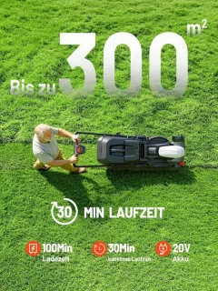 ShopVlot grasmaaier elektrisch 5.0 ah