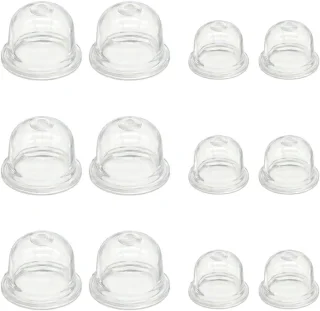 SnelShoppen - 12 stuks bosmaaier primer peer 19 mm en 22 mm, oliebeker voor benzinezaag, grasmaaier, heggenmachine, ventilator en carburateur
