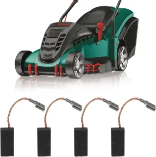 SnelShoppen - 2 paar grasmaaier koolborstels 6.3x11.3x24 mm voor 320 ER en ARM 32