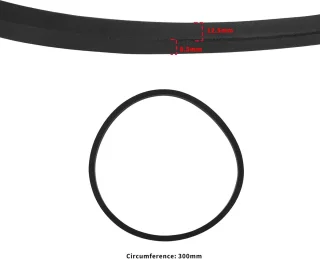 SnelShoppen 2 pack grasmaaier riemen voor Toro Timemaster 30 inch twin blade OE 121-5765