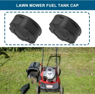SnelShoppen - 2 Pack Vervangende Brandstoftankdop voor Grasmaaier 411919 - Geschikt voor AL-KO Motor PRO 140/QSS OHV/PRO 160/QSS OHV - Kwaliteitsonder
