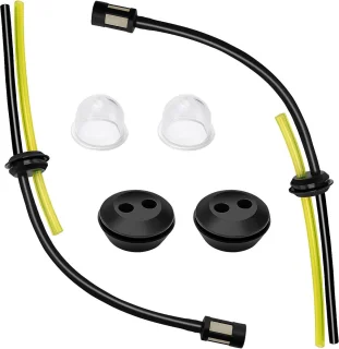 SnelShoppen 2 sets brandstofslang en brandstoffilter 3 mm x 5,5 mm