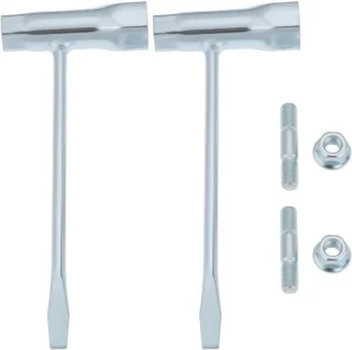 SnelShoppen 2 sets grasmaaier moersleutel schroef kit voor Chinese kettingzagen 4500 5200 5800 45cc 52cc 58cc MT-9999