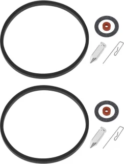 SnelShoppen 2 sets van 10 stuks grasmaaier carburateur reparatiekits voor Tecumseh 631021, 631021A en 631021B