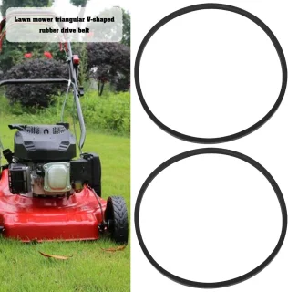 SnelShoppen - 2 stuks v-type rubber aandrijfriem, 747 mm buitenomtrek, 710 mm binnenomtrek, 10 mm breed