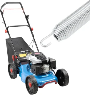 SnelShoppen - 2 stuks Vervangende Veer voor Grasmaaier Robot 607616 122388 604291 Lengte 17cm Compatibel met Hustler Raptor FASTRAK