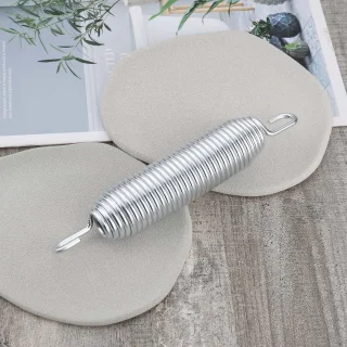 SnelShoppen - 2 stuks Vervangende Veer voor Grasmaaier Robot 607616 122388 604291 Lengte 17cm Compatibel met Hustler Raptor FASTRAK