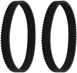 SnelShoppen 2x aandrijfriem 3mm stapelafstand 10mm breedte 77 tanden 231mm omvang