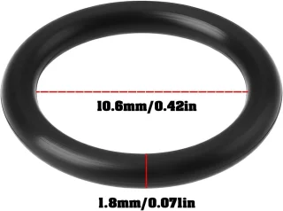 SnelShoppen 2x o-ring voor grasmaaier hydraulisch brandstofsysteem P51212