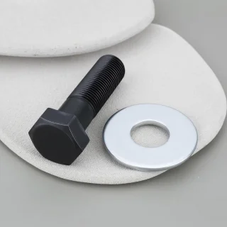 SnelShoppen - 3 stuks grasmaaier bladschroeven 5/8-18x55mm voor Toro Exmark ZX4800