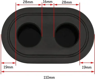 SnelShoppen 4 stuks grasmaaier luchtfilter