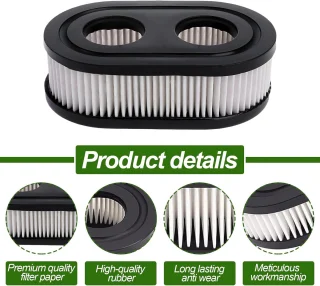 SnelShoppen 4 stuks grasmaaier luchtfilter cartridge