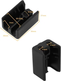 SnelShoppen 5-delige grasmaaier kabelklem twin type 322551640/0