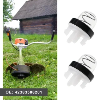 SnelShoppen 5 stuks primer lampen brandstofpomp voor STIHL TS410 TS420 BR350 BR430 BR450 SR430 SR440