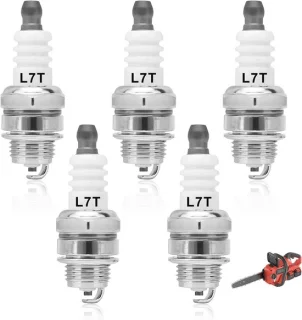 SnelShoppen 5x L7T universele bougies voor grasmaaier, kettingzaag, bosmaaier en 2-takt tuinmachines