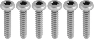 SnelShoppen 6 stuks 4,8 x 25 mm zelftappende grasmaaierschroeven voor Mountfield en Quattro