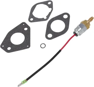 SnelShoppen carburateur brandstofsolenoïde vervangingsset 24 757 45S voor grasmaaiermotoren