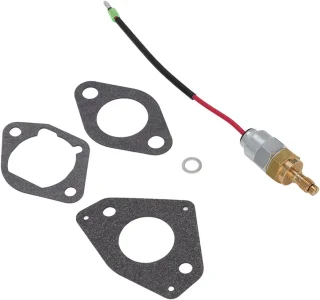 SnelShoppen carburateur brandstofsolenoïde vervangingsset 24 757 45S voor grasmaaiermotoren