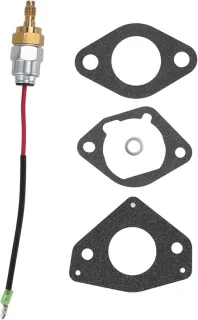 SnelShoppen carburateur brandstofsolenoïde vervangingsset 24 757 45S voor grasmaaiermotoren