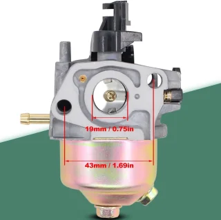 SnelShoppen carburateur voor grasmaaier, vervangingsset voor motor RS100 100cc