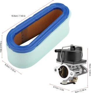 SnelShoppen carburateurkit voor grasmaaier 13-15 pk, geschikt voor OHV125, OHV130, OHV135 en OV358EA