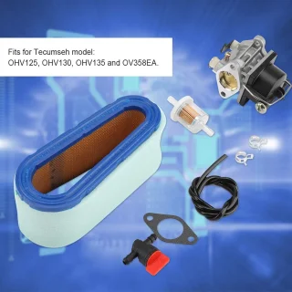 SnelShoppen carburateurkit voor grasmaaier 13-15 pk, geschikt voor OHV125, OHV130, OHV135 en OV358EA