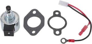 SnelShoppen - Carburetor Brandstof Solenoïde Vervanging voor Grasmaaier, Hoogwaardige Aluminium Solenoïde, Eenvoudige Installatie, Voor Tuin en Buiten