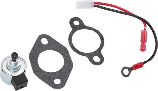 SnelShoppen - Carburetor Brandstof Solenoïde Vervanging voor Grasmaaier, Hoogwaardige Aluminium Solenoïde, Eenvoudige Installatie, Voor Tuin en Buiten