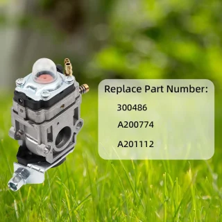 SnelShoppen carburetor kit voor grasmaaier 52cc, 49cc, 43cc