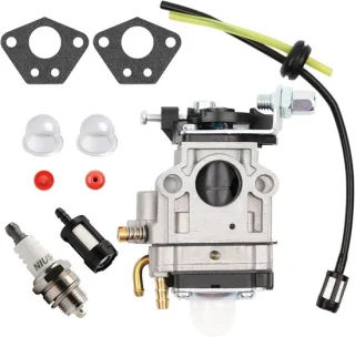 SnelShoppen carburetor kit voor grasmaaier 52cc, 49cc, 43cc
