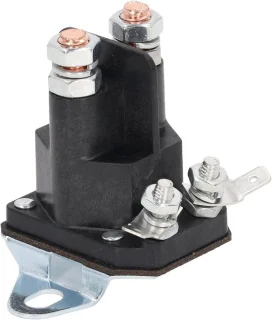 SnelShoppen - DC12V Starter Solenoid Relais Koperen Waterdicht Vervangingsonderdeel voor Grasmaaier - 1 513075 E513075