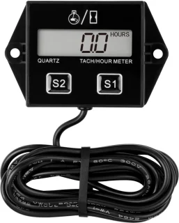 SnelShoppen Digitale snelheidsmeter HM011A voor ZTR-grasmaaier, tractor, marine, generat