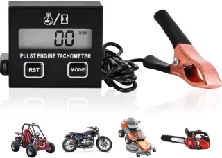 SnelShoppen digitale toerentalmeter voor kettingzaag en grasmaaier