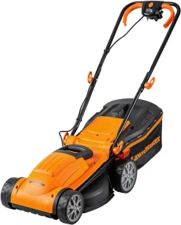 SnelShoppen - Elektrische grasmaaier 1400W, 34 cm snijbreedte, 32 liter vangbak