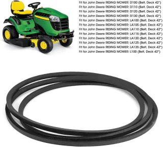 SnelShoppen - Grasmaaier Deckriem GX20072 Geschikt voor LA105 LA110 LA115 - Hoogwaardige Rubber, Duurzaam en Corrosiebestendig, Eenvoudige Installatie