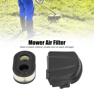 SnelShoppen grasmaaier luchtfilter set met filterdeksel 798452 590548