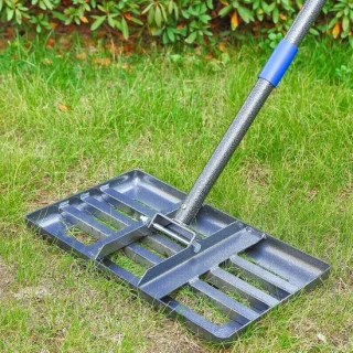 SnelShoppen grasmaaier Riek zwart metaal 152 cm