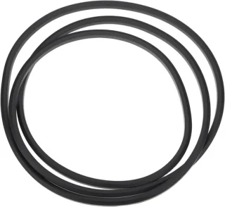 SnelShoppen - Grasmaaierriem 22869901 MX1281 Vervangingsriem voor COUNTAX en Westwood 38" Triple BLADED IBS Decks - Hoogwaardige Tuinaccessoires