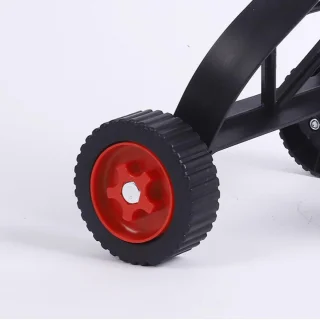 SnelShoppen - Graszager met Verstelbare Steun voor Grastrimmer met Wielen, Ondersteuningswiel voor Grasmaaier, Elektrische Borstelsnijder Accessoires