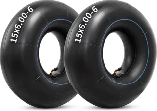 SnelShoppen heavy duty 15x6.00-6 butyl binnenbanden voor grasmaaier