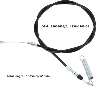 SnelShoppen maaier gasklep controle kabel 82004606/0 voor Castel Garden TC TCP TCR serie 1335mm
