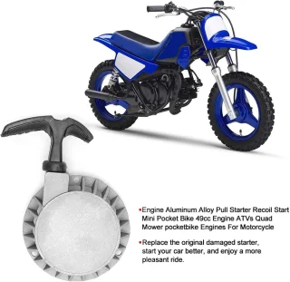 SnelShoppen pull starter voor mini pocket bike, quad, grasmaaier en motorfiets