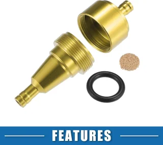 SnelShoppen universele gas inline brandstoffilter 6mm