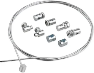 SnelShoppen universele koppelkabel 1.2m Ø 2mm