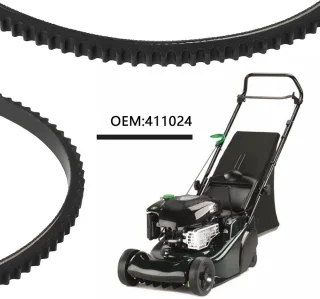 SnelShoppen - Variator Grasmaaier V-snaar 411024, Geschikt voor Hayter en Harrier, 546 x 508 mm, 10 mm Breed, Duurzaam en Betrouwbaar