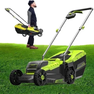 Snoerloze elektrische grasmaaier