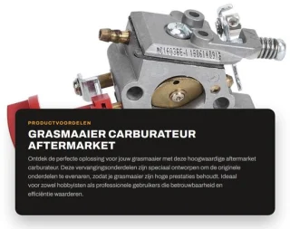 Solidchoice grasmaaier carburateur aftermarket
